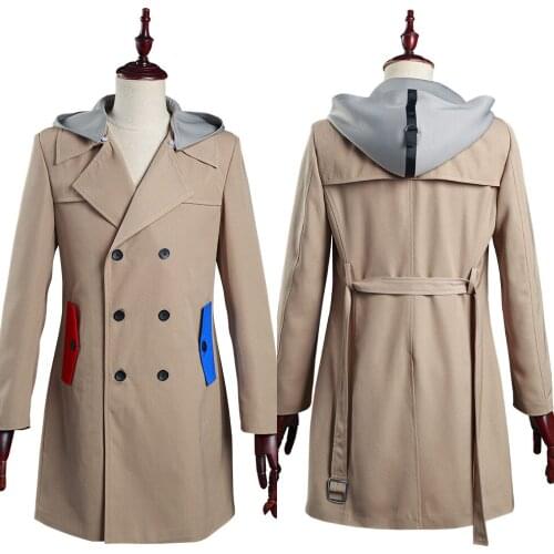 Masked COS Rider/Kamen Rider Sento Kiryu Cosplay Costume Jacket Coat Adult Halloween Carnival Suit