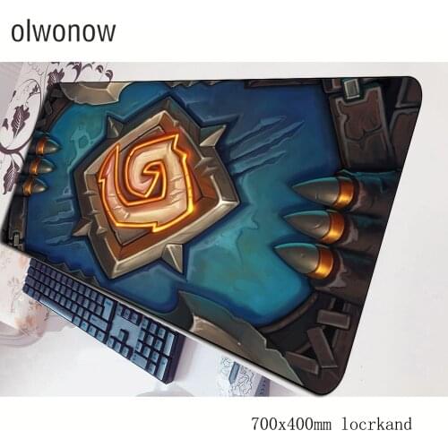 Hearth stone mouse pad thick Computer mat 70x40cm gaming mousepad large anime padmouse keyboard games pc gamer desk