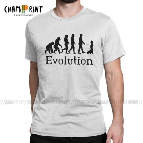 Mens BDSM Dominant Evolution T Shirt Submissive Slave Play Sexy Sub Pure Cotton Clothes Casual Round Neck Tees Printing T-Shirt