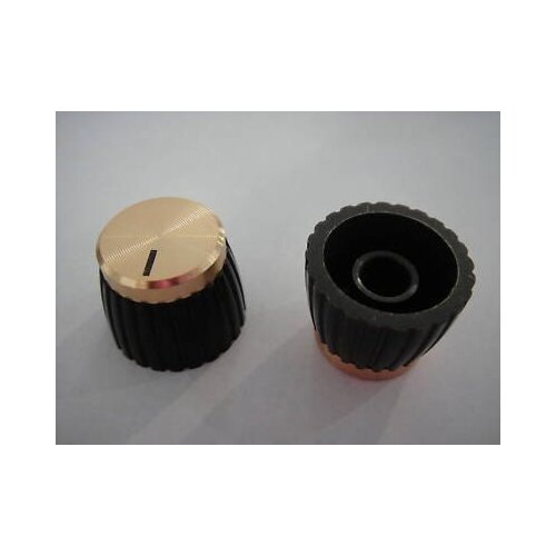 Genuine Knob for Marshall Amplifier Push 1/4'' On Gold Top Knob 4pcs