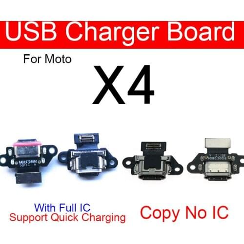 USB Chargring Board Flex Cable For MOTO Mototrola X4 Charge USB Jack Plug Socket Port Board Replacement Repair Parts