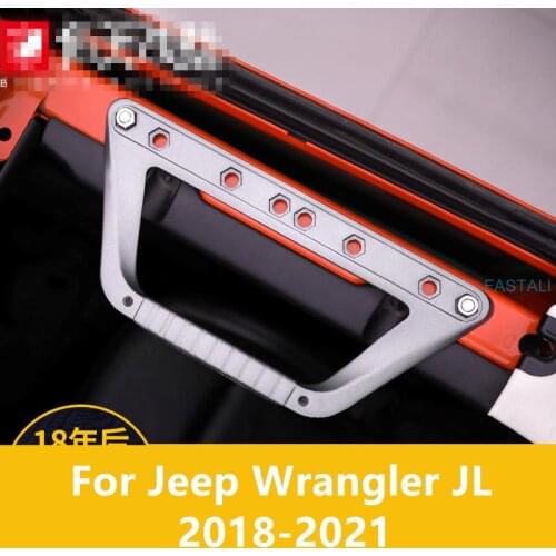 For Jeep Wrangler JL 2018-2021 All-aluminum roof handle modified handle Demon Eye high quality Free shipping