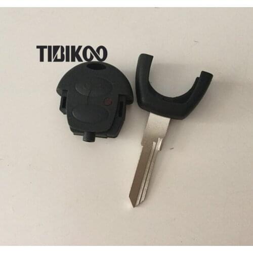 Blank 2 Buttons Remote Key Shell For VW Jetta Car Key Case
