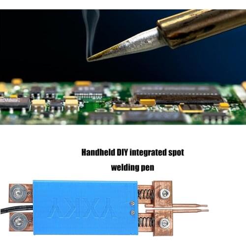 Handheld Spot Welding Pen 18650 Automatic Trigger Pen For Spot Welding Machine Integrated Welding Pen White