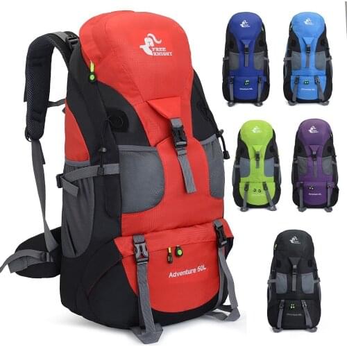 50L Camping Backpack Hiking Waterproof Trekking Bag Man/Woman Outdoor Travel Rucksack Cycling Daypacks Mountaineering Backpacks