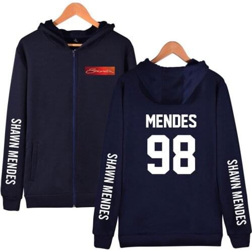 Shawn mendes-Senorita zipper Hoodies Men/Women Winter Hot New Hip Hop Sweatshirt Casual Senorita hoody Pullover coats Tops