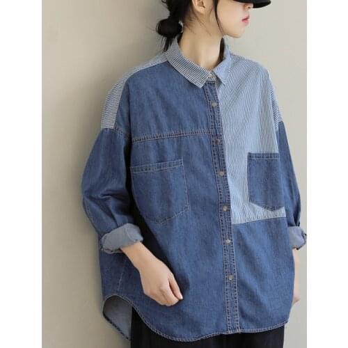 YoYiKamomo Women's Corduroy Shirts