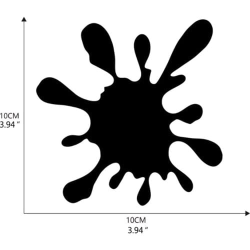 Funny Car Stickers Vernice Macchia Divertente Paint Stain Motorcycles Auto Decoration PVC Stickers Vinyl Decal D7YA