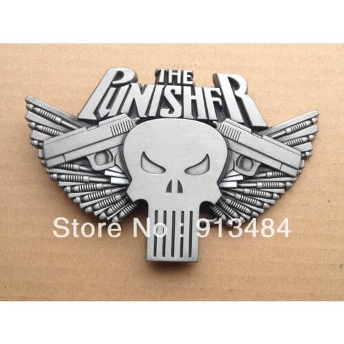 The Western Skull Belt Buckle JF-B1006 suitable for 4cm wideth belt with continous stock