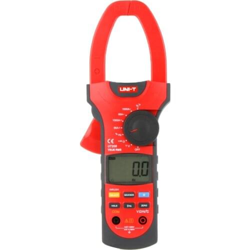 UNI-T UT208 1000A Digital Clamp MetersTemperature Measure Multimeter Auto Range Resistance AC DC Voltage true RMS