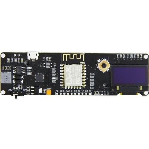 ESP8266 NODEMCU with 0.96 OLED Extended Temperature and Humidity Development Board Weather Station WIFI Shielding