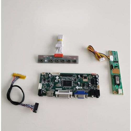 For LP154WX5-TLC1/TLC2 M.NT68676 display controller drive card LCD monitor panel VGA+DVI 1280*800 15.4" LVDS 30Pin CCFL Kit
