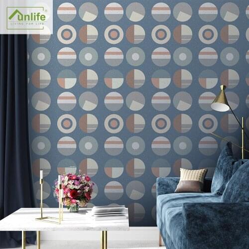 Funlife®40x250cm Geometric Terrazzo Wall Sticker Removable Peel & Stick Wallpaper for Living Room Bathroom Kitchen Home Decor