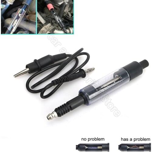2021 New Adjustable Car Spark Range Test Spark Plug tester Wire Coil Diagnostic Tool Coil Ignition System Tester Repair Tool