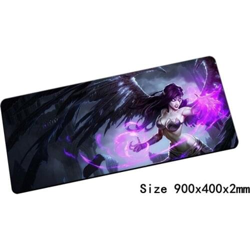 Morgana mouse pad 900x400mm pad mouse lol notbook computer mousepad Fallen Angel gaming padmouse gamer laptop mouse mats