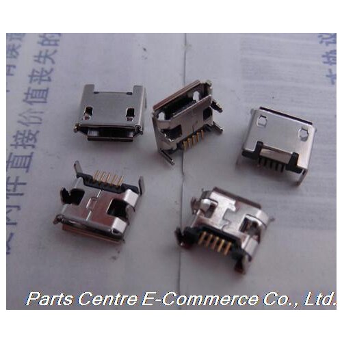 20 pcs Micro 5pin Micro usb connector type B connector for Lenovo ThinkPad Tablet 1 / 2 / 3G