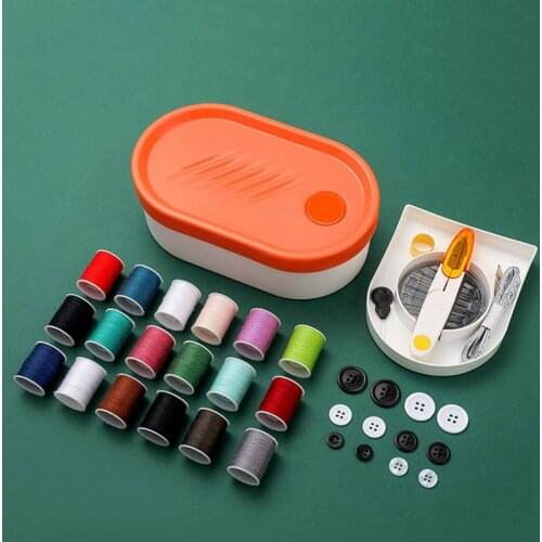 Hand Sewing Thread Kit DIY Multi-function Sewing Box Set for Hand Quilting Stitching Embroidery Thread Sewing Accessories