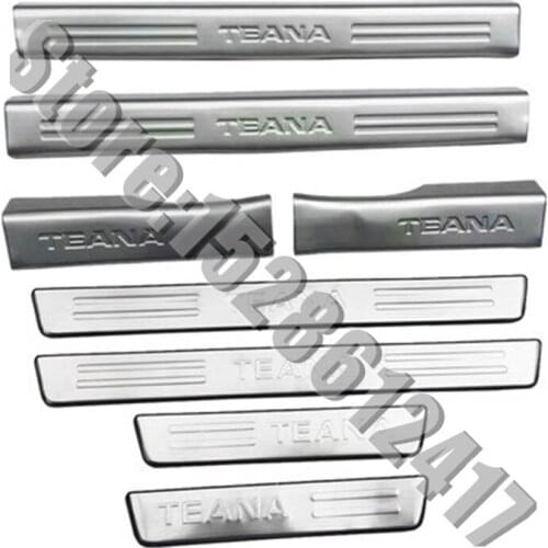 For Nissan Teana/Altima 2013-2018 stainless steel Scuff Plate/Door Sill Door Sill pedal bienvenidos Car-styling