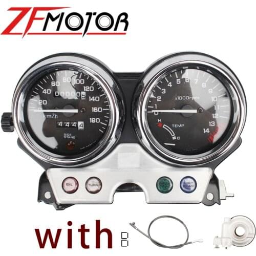 New instrument assembly gauges meter cluster speedometer odometer tachometer for Honda CB400 1992 1993 1994 92 93 94 CB 400
