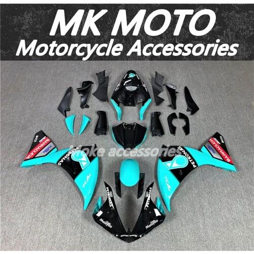 Motorcycle Fairings Kit Fit For Yzf-R1 2009 2010 2011 2012 Bodywork Set High Quality ABS Injection NEW Green Petronas