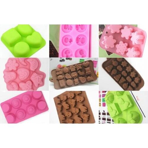 Wholesale /retail,Different shapes diy silicone mold chocolate mouldbaking tools ,free shipping