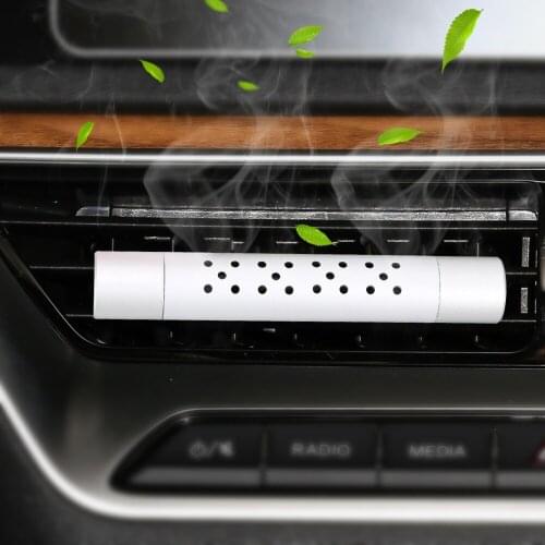 Car Perfume Diffuser Air Freshener Fragrance Sticks 5pcs Solid Lemon Cologne Flavor Air Vent Mounting 4x4 Truck Auto Accessories