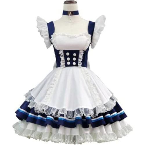 2021 Azur Lane Belfast Dress Sexy Lovely Uniform Cosplay Costume Halloween Carnival Party Suit