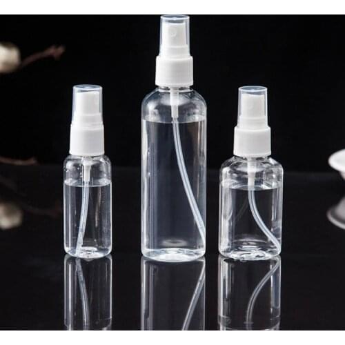 1Pcs 30/50/100ML Transparant Portable Empty Spray Bottle Sub-filling Skin Care Tool Refillable Bottles Cosmetic Containers NEW