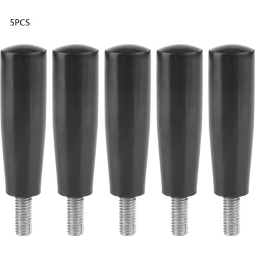 Kantenfreesmachine 5Pcs Thread Milling Machine Replacement Accessory Tool Revolving Bakelite Handle M6 * 50 maquinas industrial