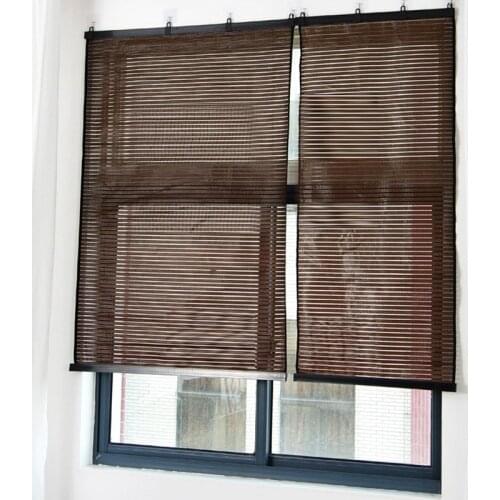 Roller Blinds Hollow Translucent Shades Window Curtains for Home Bedroom Living Room UD88