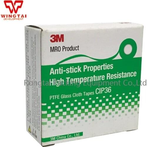 Silicone Adhesive Tape USA 3M PTFE Adhesive Tape T0.13mm*W13mm*L10m 30 pcs/lot