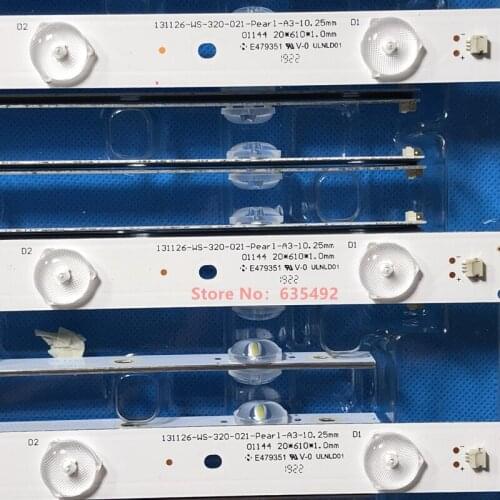 LED Backlight 1131126-WS-320-021-Pear1-A3-10.25mm For pa nasoni c TC-32A400U V320HWSD06 TH-32A400C TC-32A400B TC-32A400X