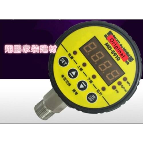 1PCS MD-S910 Intelligent Digital Vacuum Gauge Pressure Controller 24VDC 220VAC 380VAC