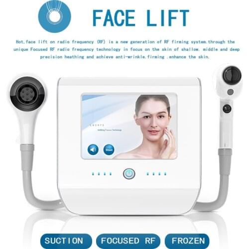 Young forever face fat reduction best rf skin tightening face lifting thermolift machine