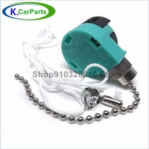 ZE-208S6 for Switch ZE-268S6 ZE-208S6 3A 250VAC/6A 125VAC 3 Speed Pull Chain Control 4 Wire Lighting Switch