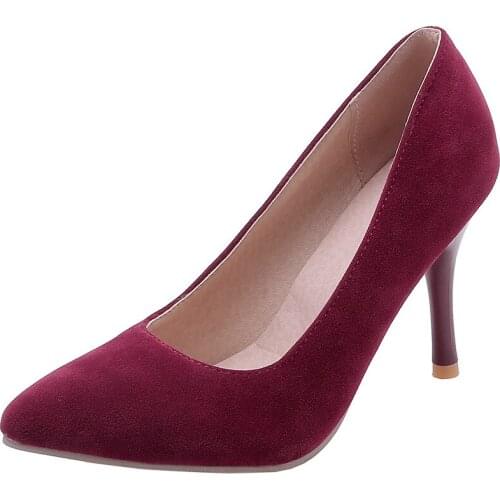 2019 age season new fashion pointed mouth shallow high with size 32-4300 yards take single woman shoes