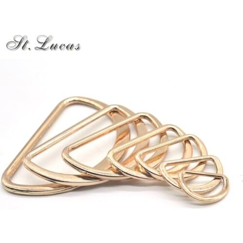 Hot sale 1 PACK high quality type D ring Connection alloy metal shoes bags Buckles DIY garment accessory 15/20/25/30/40/48/56mm