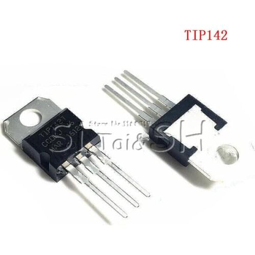 10pcs TIP142T TO-220 TIP142T TO220 TIP142 POWER TRANSISTORS new and original