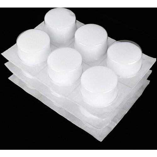 18Pieces Pratical Portable Disposable Tattoo Dip Cup Dip Foam for Needle Clean Clean Ink