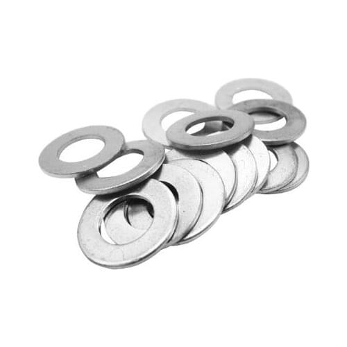 4pcs 26/27/28/33/38mm ID aluminum gasket special specification flat pad washer 32 33 34 40 43 46mm OD 1mm-2mm thickness