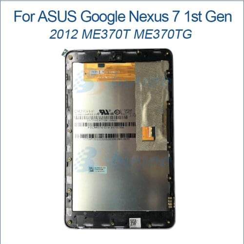 7.0" For Asus Google Nexus 7 2012 1st Gen Me370 ME370T ME370TG LCD Touch Screen Panel Digitizer Assembly ME370