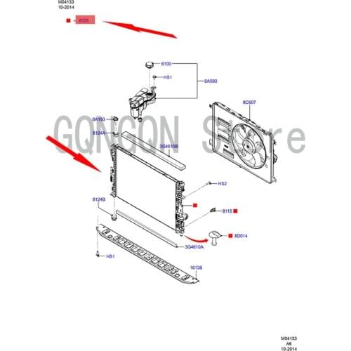 CAR Water Tank For dMo nd eoG ala xy Radiator Water Tank Cooling Net Air Conditioning Radiator Air Conditioning Condenser