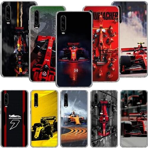 For Formula 1 F1 Car Phone Case For Huawei P30 P40 P20 P10 Mate 20 10 30 Lite Pro P Smart Z Plus Printing Cover Coque Shell