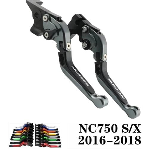 For HONDA NC 750 S/X NC750S NC750X 2016 2017 2018 16 17 18 CNC Motorcycle Adjustable Brake Clutch Lever Levers Folding