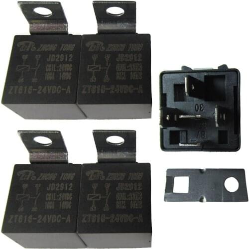 EE support 10Pcs 12V 12 Volt DC 80A AMP Iron Heavy Duty Car Vehicle Truck SPDT Relay 5Pin 5P