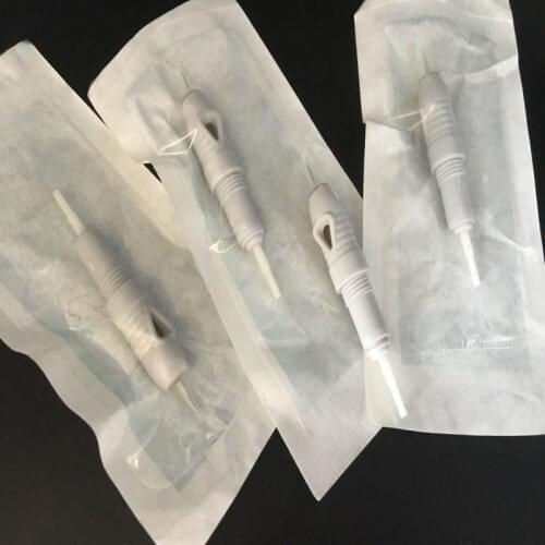 100pcs/lot 1RL 3RL 5RL 5F 7F 1D Disposable Screw Tattoo Needle Cartridge For Premium Charmant Permanent Tattoo Machine Gun