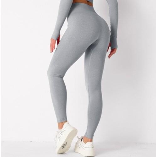 Vital Seamless Fitness Leggings Knitted Yoga Pants Cosy Gym Leggings Running Elastic Women Clothing Squat Proof Sports Leggings