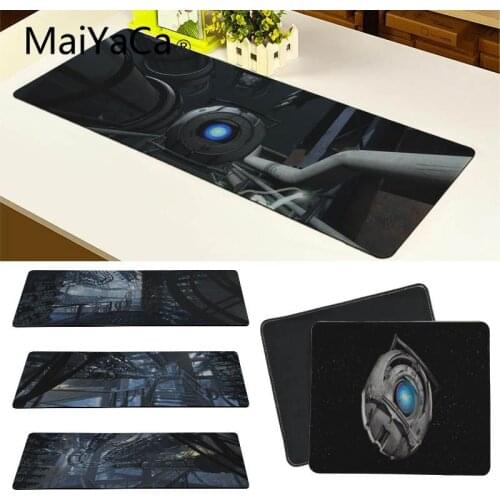 MaiYaCa In Stocked Portal 2 Comfort Mouse Mat Gaming Mousepad Large Gaming Lockedge Mouse Mat Keyboard Pad