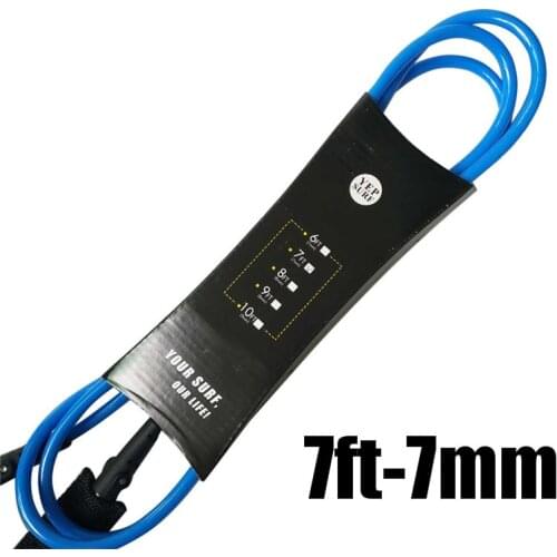 Straight Leash 7ft 7mm Surfboard Leash Yep.surf Super strong webbing Neoprene Strape