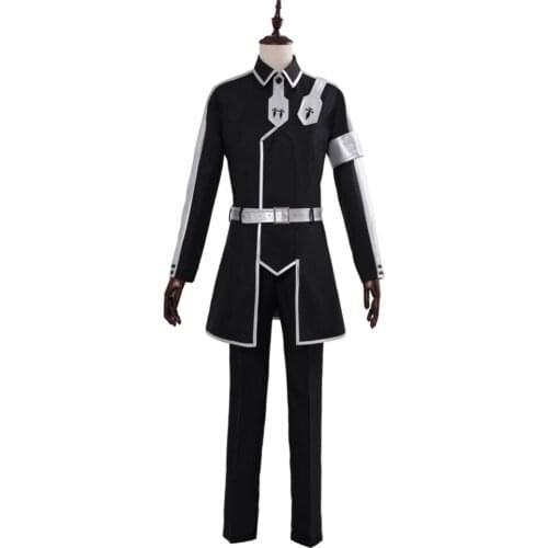 SAO Alicization Kirigaya Kazuto Cosplay Costume Sword Art Online Costume Uniform Men Women Halloween Costume